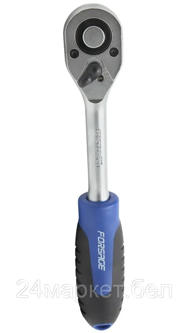 FORSAGE Трещотка с резиновой ручкой (45зуб.) 1/2" Forsage F-80242