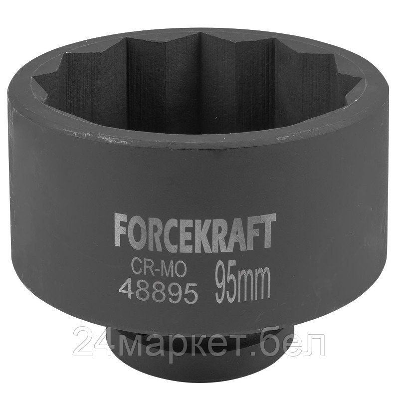 FK-48895 FORCEKRAFT Головка ударная 1", 95мм (12гр.)