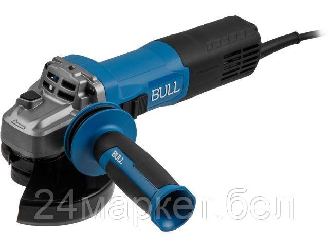 Одноручная углошлифмашина BULL WS 1210 в кор. 125 мм, 1000 Вт, плав. пуск., конст. эл. (11 000 об/мин, защита от перегрузки, защита от повторного вклю 1333511