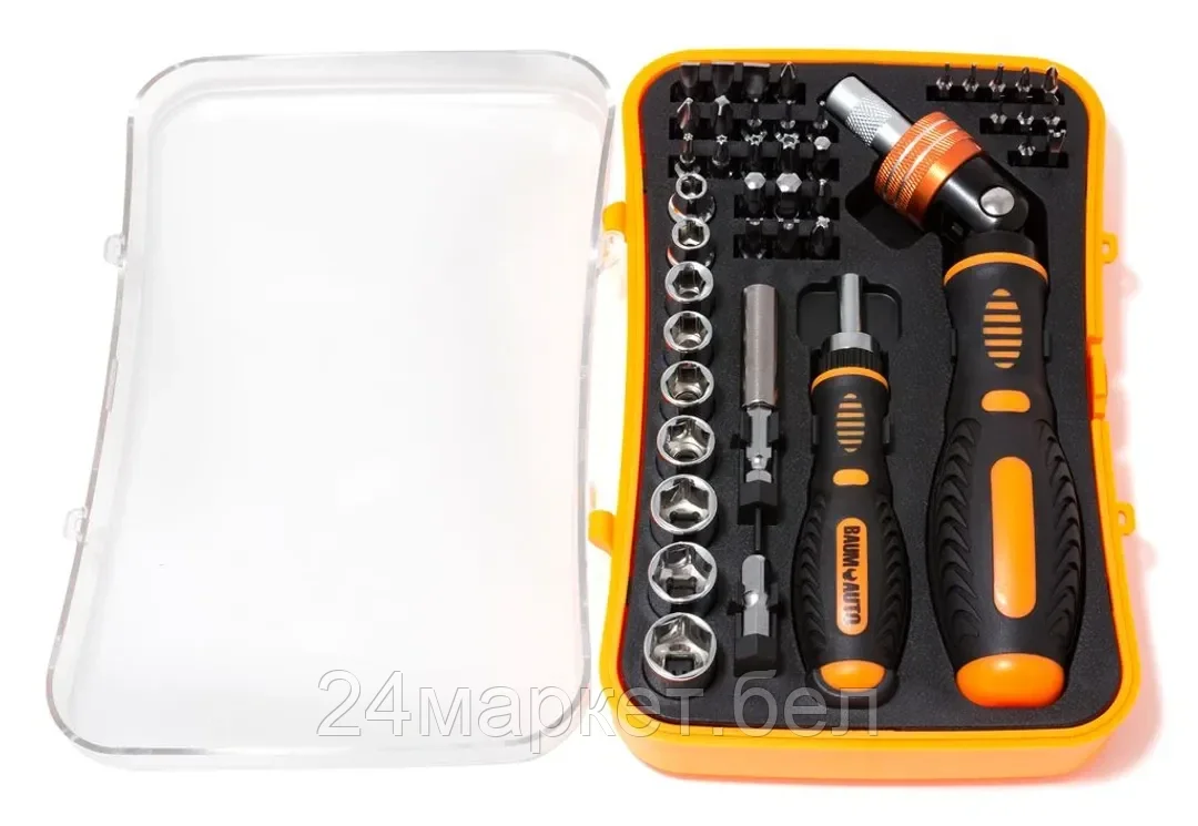 Набор торцевых головок и бит BaumAuto BM-30311643 (43 предмета)