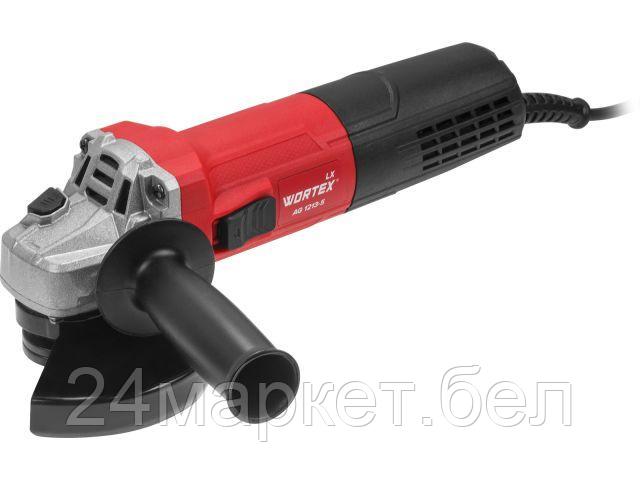 Одноручная углошлифмашина WORTEX LX AG 1213-5 в кор. 1300 Вт, 125 мм, 5000-11000 об/мин 1335895