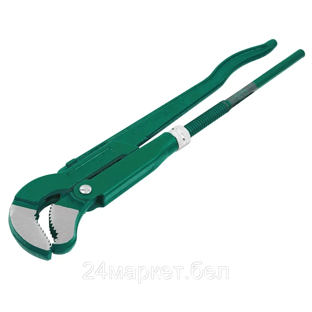 Ключ газовый 1.5" 45° (захват S-образный:85мм) Rock FORCE RF-684C17