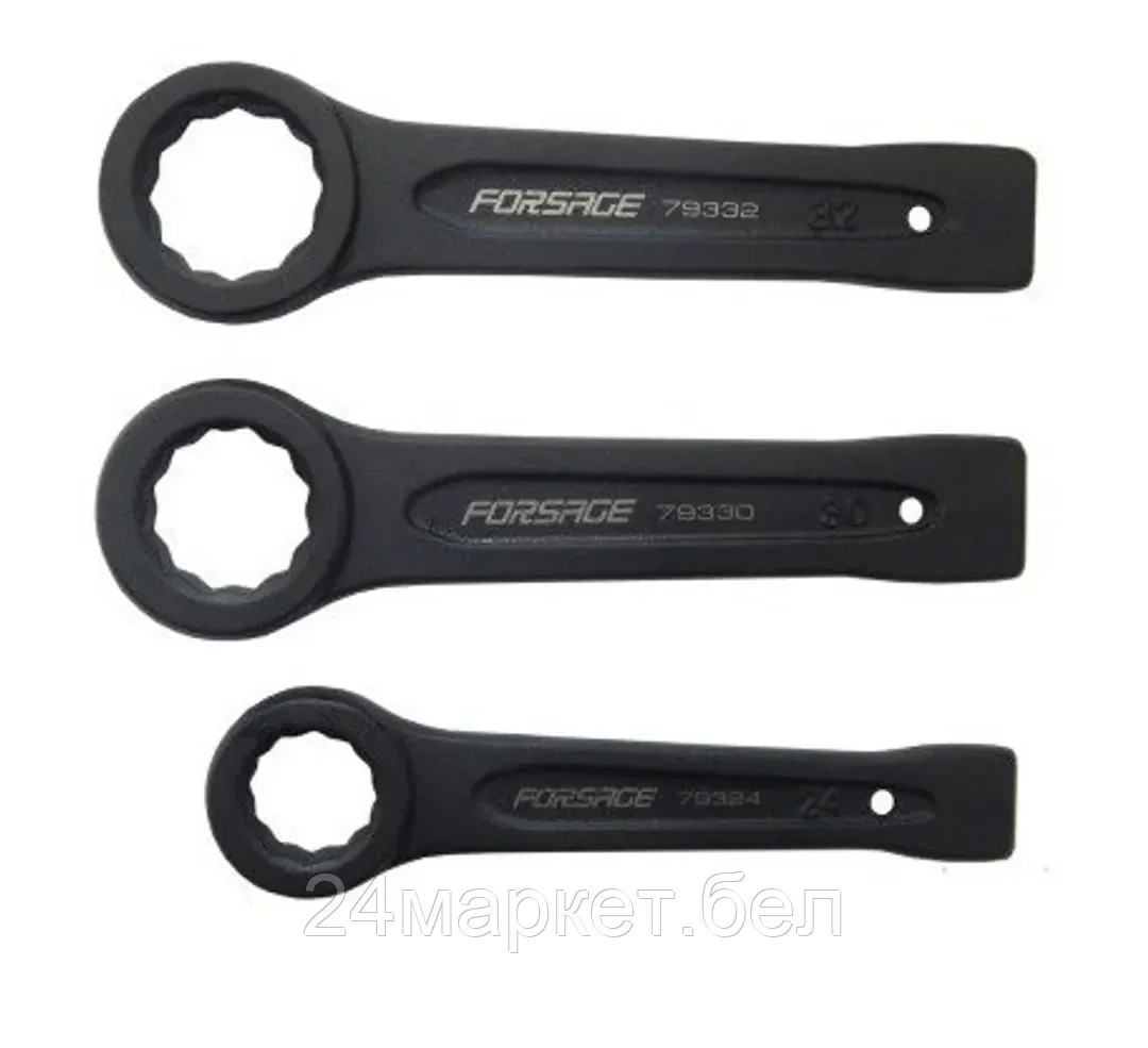 Ключ накидной ударный односторонний 165мм (L-595мм) F-793165