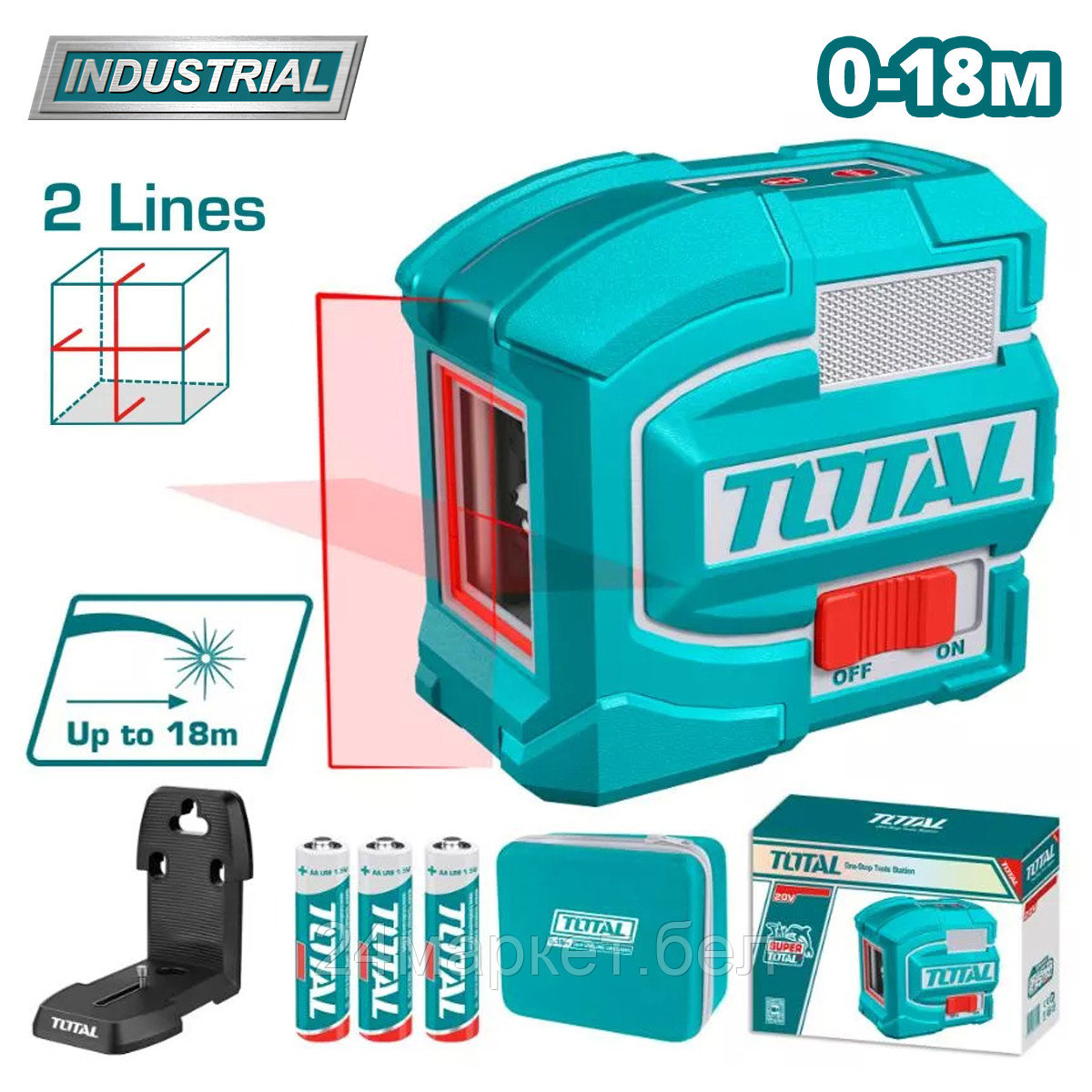 Лазерный нивелир Total TLL156503