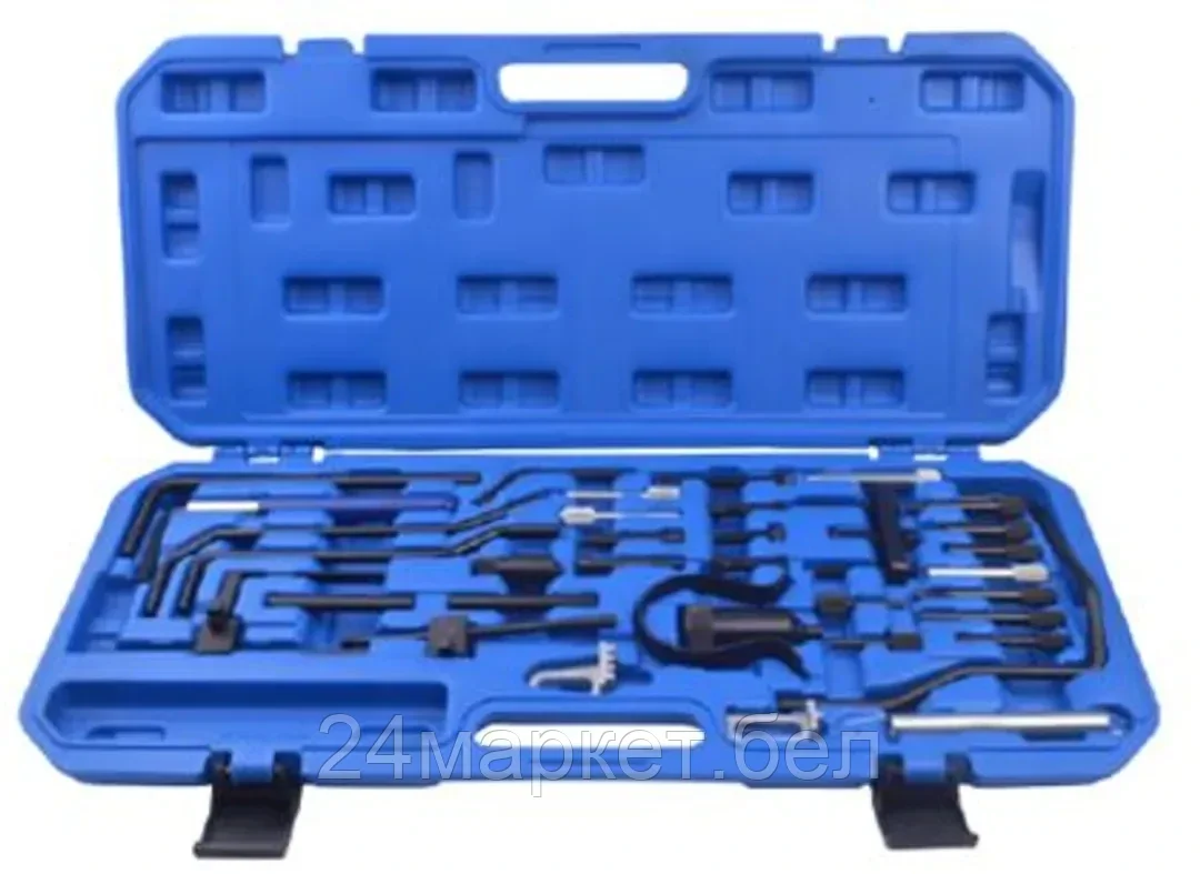 Rock FORCE Набор фиксаторов для обслуживания двигателяСitroen, Peugeot(1.0,1.1,1.4,1.6,1.8,1.9,2.0; 1.4,1.5,1.7,1.8,1.9,2.2,2.5D/TD/TDI1.4,1.6,2.0,2.2HDI)в кейсе Rock FORCE RF-935G1