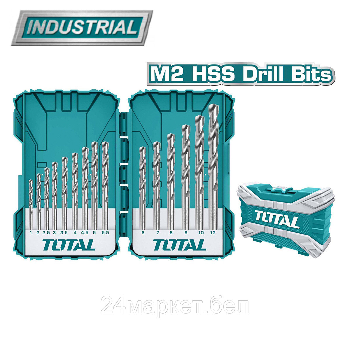 Набор сверл Total TACSDL51502 (15 шт)