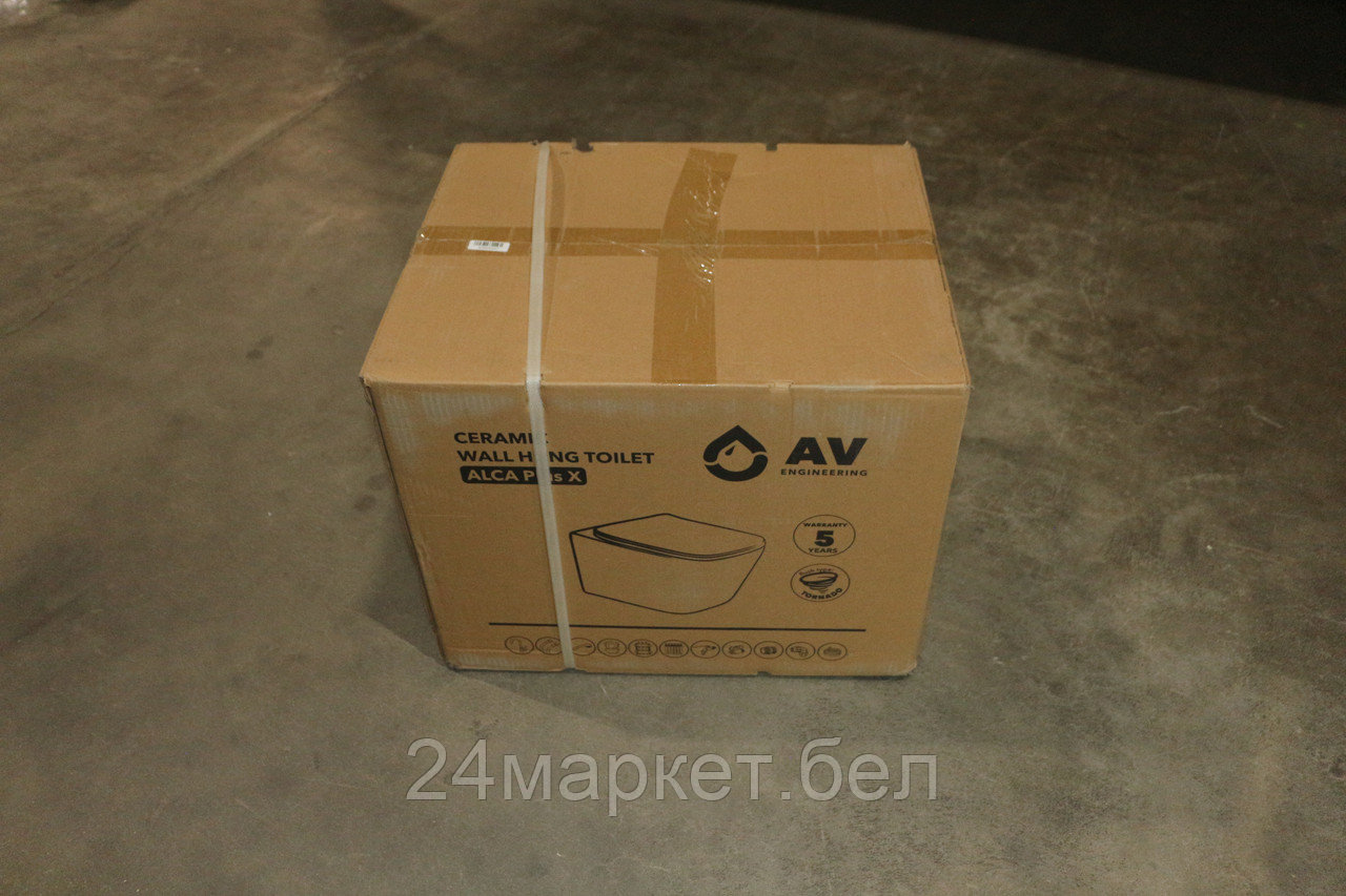 Унитаз подвесной AV Engineering, ALCA X Plus уцененный (0291361824)