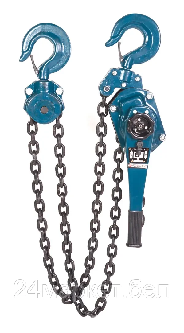 FORSAGE Лебедка подвесная трещоточная 6т (длина цепи - 1.5м) Forsage F-TRC7062