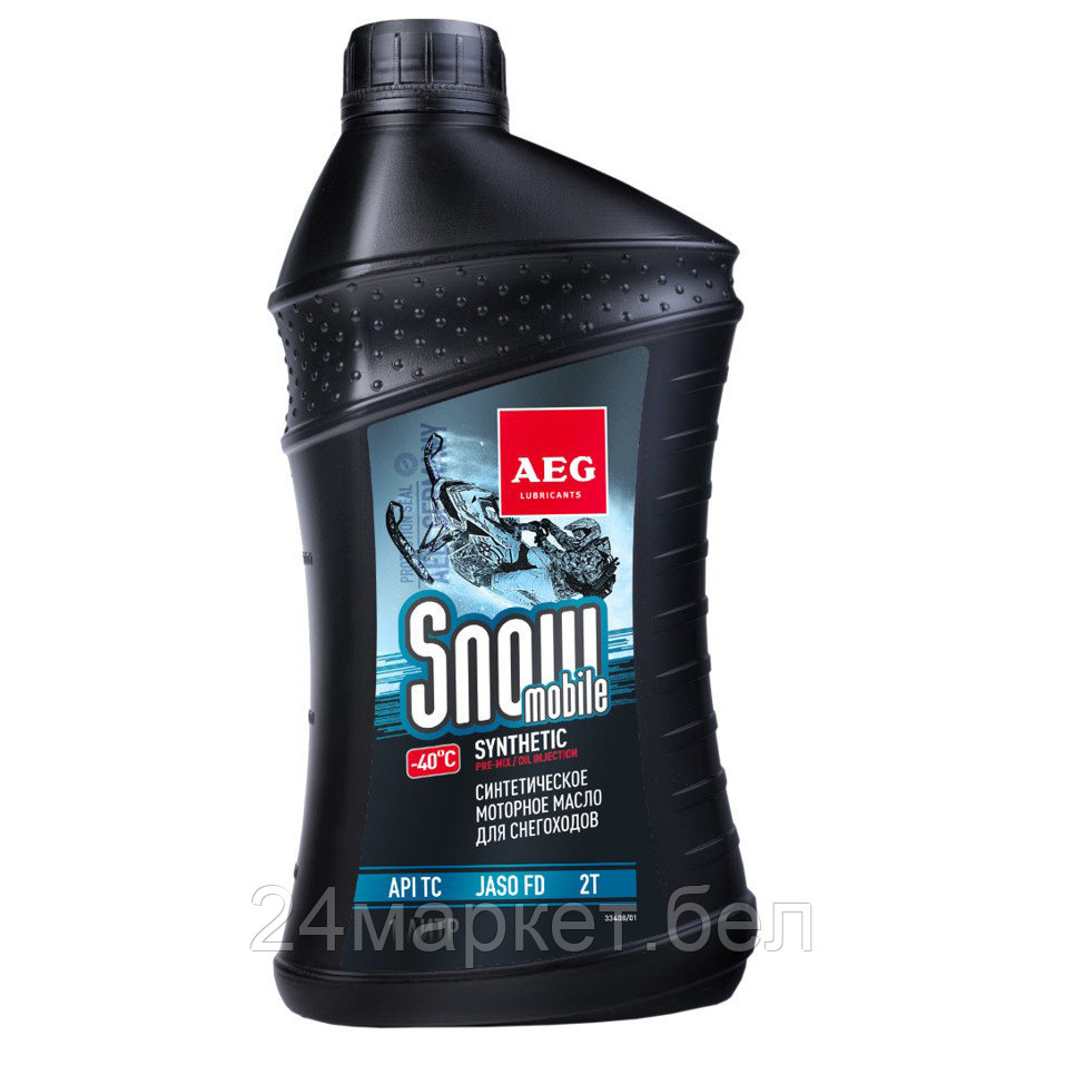 Моторное масло AEG Lubricants SnowMobile 2Т JASO FD 1л