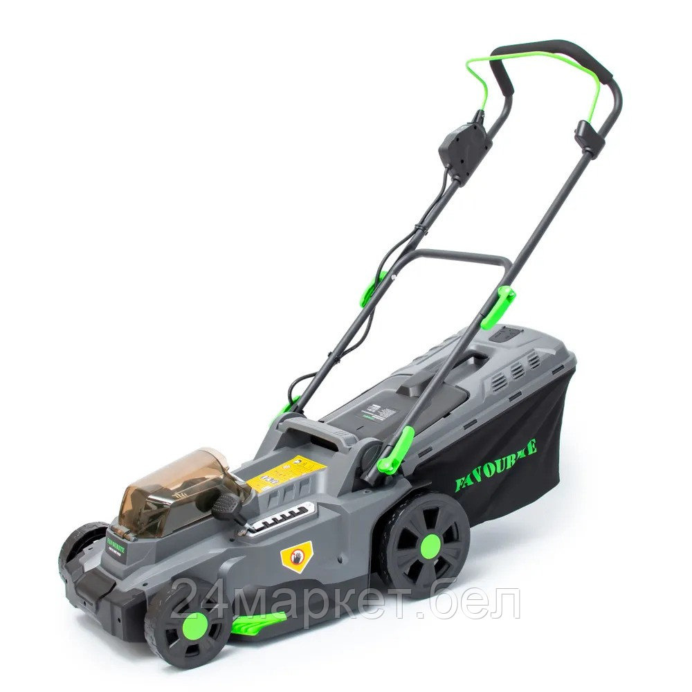 Газонокосилка Favourite OBS 21 WET PROF ( с 2-мя АКБ 4 Ач)