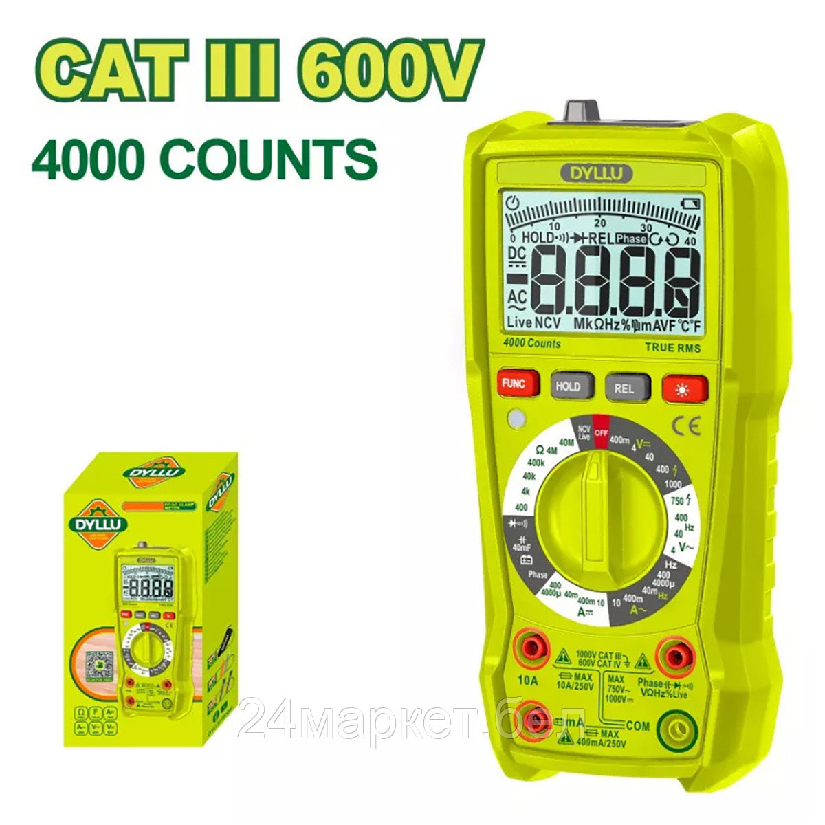 Мультиметр Dyllu DTDM2502