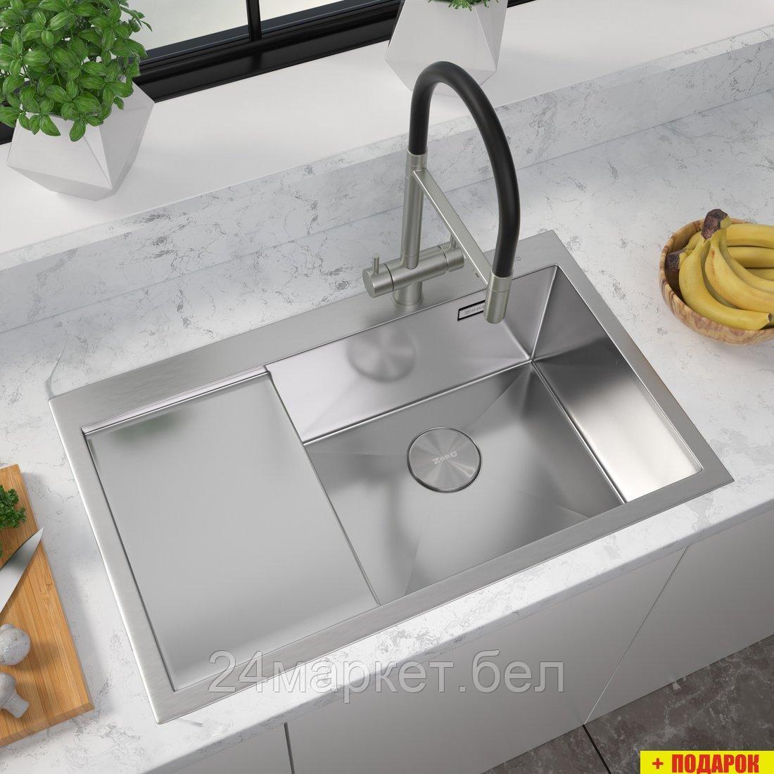 Кухонная мойка ZorG ZRN 5080 Premium R