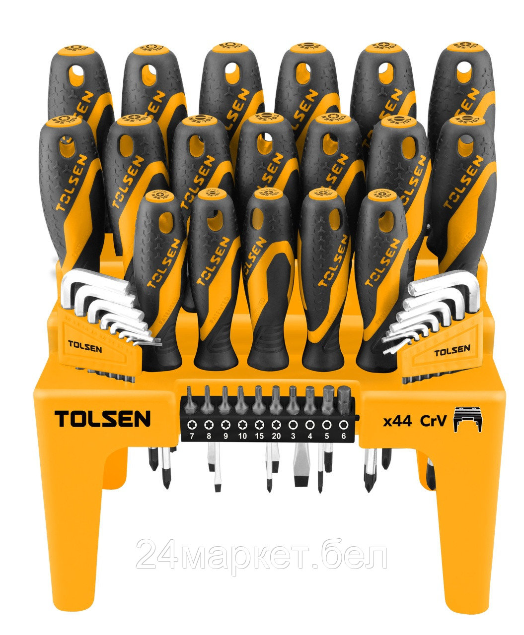 Набор отверток Tolsen TT20184 (44 предмета)