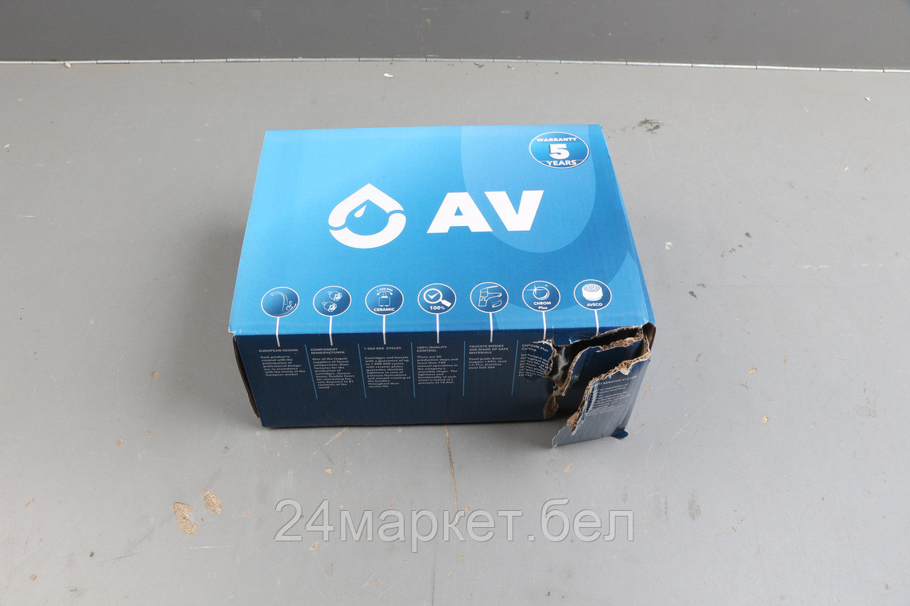 Смеситель для умывальника (Lt) D35, серия WIN (black) AV Engineering уцененный (0005532208)