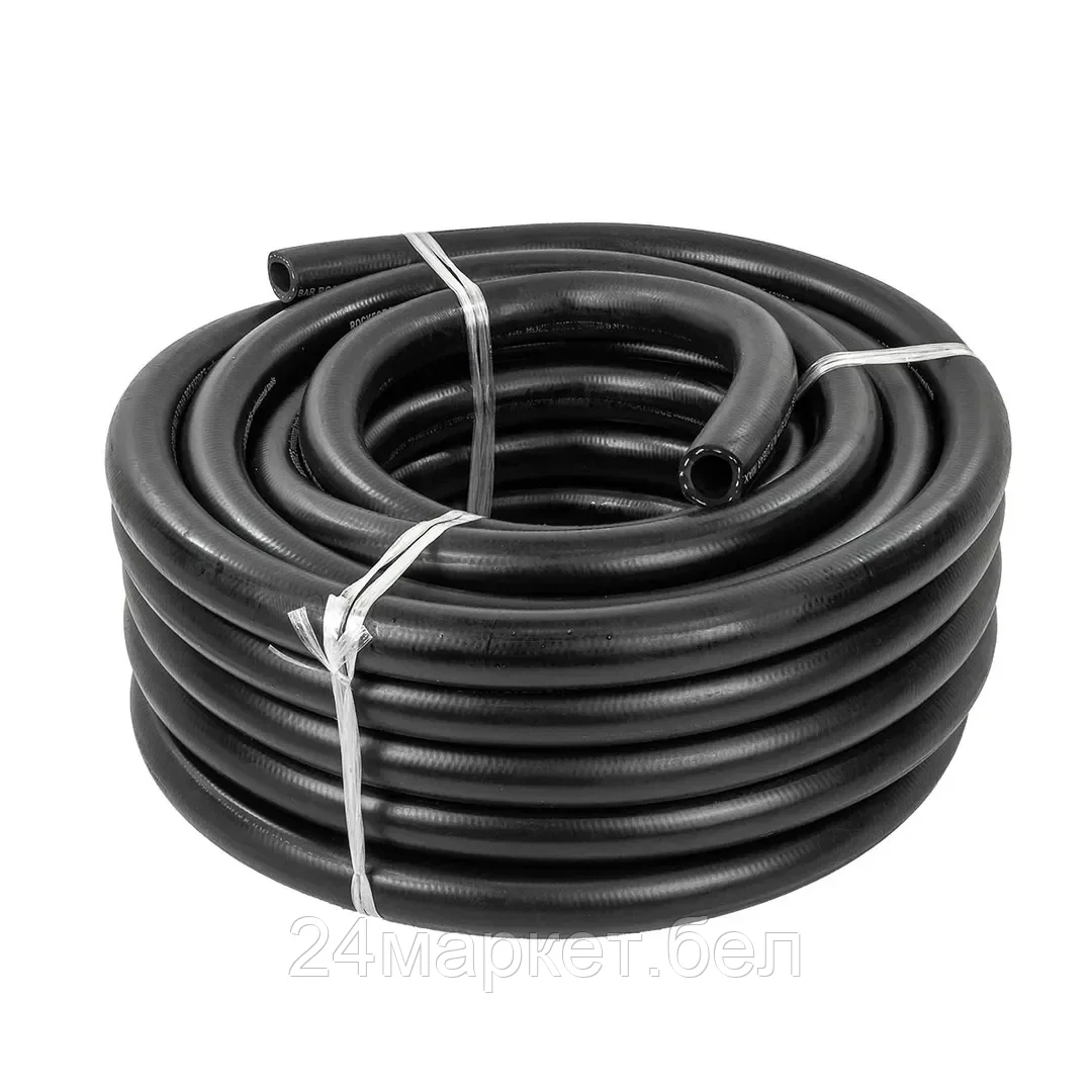 Rock FORCE Шланг резиновый армированый бензо-маслостойкий 18х27.5ммх15м(повышенная гибкость и сопротивление к излому,раб.давл.20bar,max60bar,-30C°+70C°,DIN20018) Rock FORCE RF-AHC-55/3C