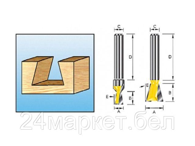 MAKITA Япония Фреза лас/хв25,4х22,2х12х38х2Т (MAKITA)