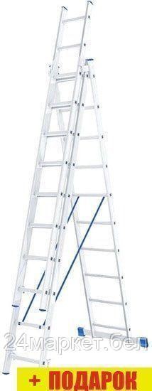 Лестница-стремянка СибрТех 97820 3x10 ступеней