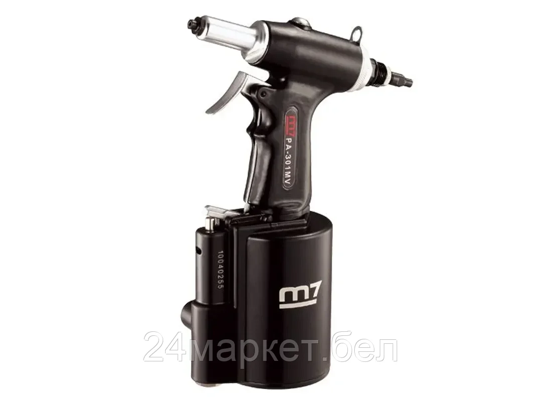 M7 Пневмогидравлический заклепочник 1/4", 1040кгс (2.8 - 4.8мм) M7 PA-301MV
