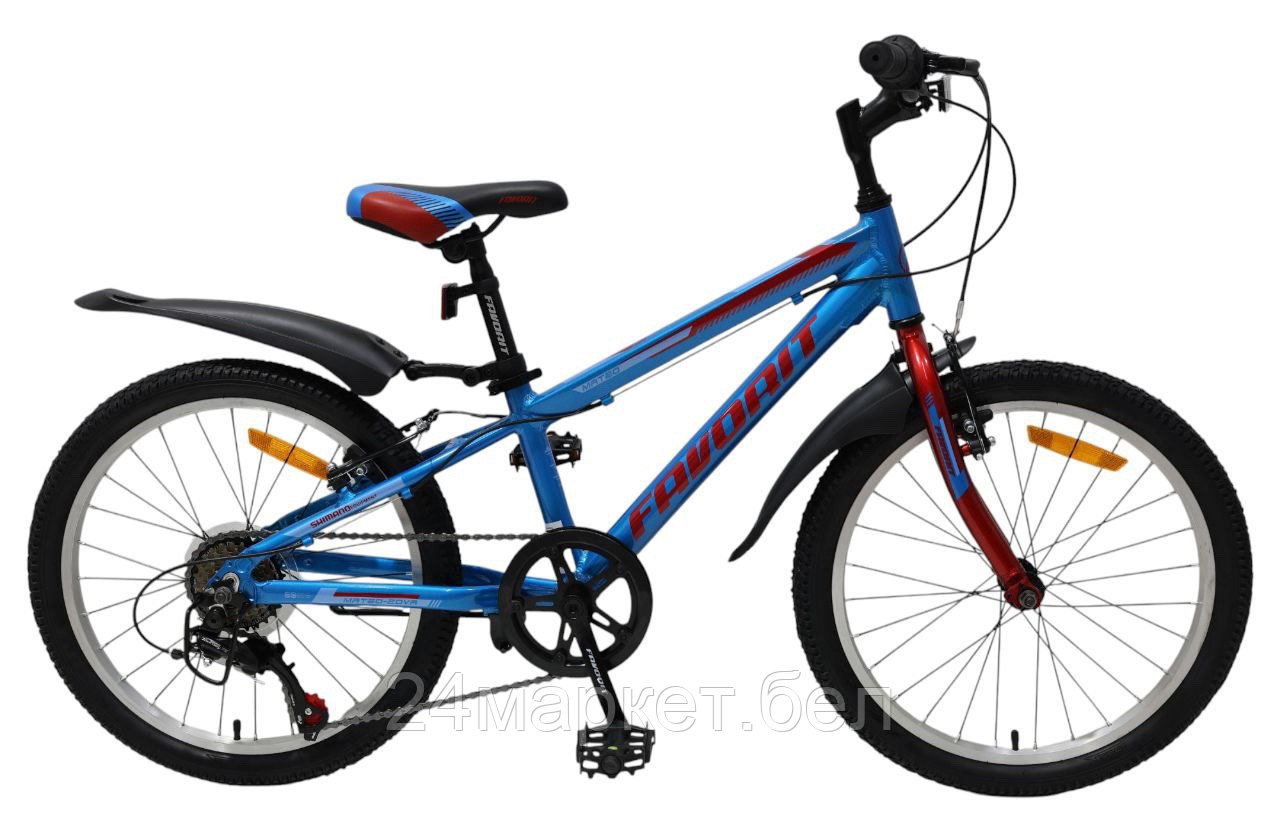 Детский велосипед Favorit Mateo 20VA MAT20V10BL-AL (синий)