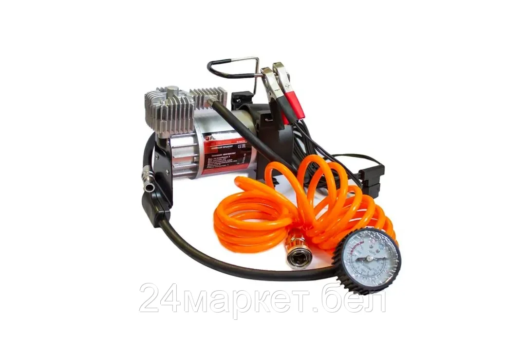 FORSAGE Компрессор поршневой автомобильный с витым шлангом F-95 "FORSAGE" (45л/мин, 23А) 12V Forsage F-95