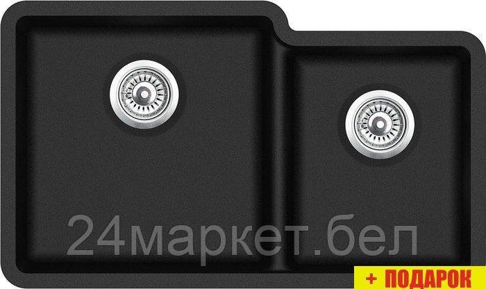 Кухонная мойка Aquasanita Arca SQA230LW (black metallic 601)