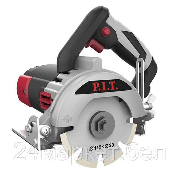 Пила циркулярная по камню, 1400Вт, диск 115мм, 13000об/мин, гл. реза 0-33мм (PKS115-C)