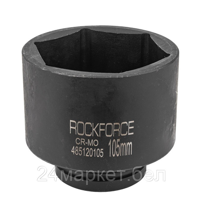 RF-485120105 RockFORCE Головка ударная глубокая 1", 105мм (6гр.)