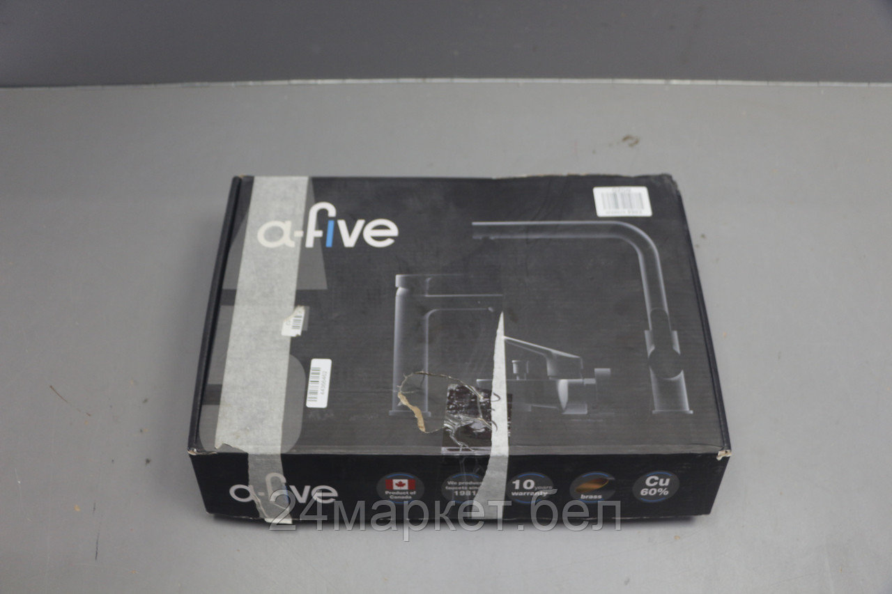 Смеситель для ванны (Lt) D35, серия Lotus черный, a-five уцененный (0201663285)