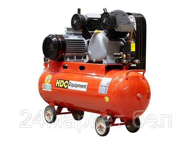 HDC Китай Компрессор HDC HD-A103 (600 л/мин, 10 атм, ременной, масляный, ресив. 100 л, 380 В, 3.30 кВт)