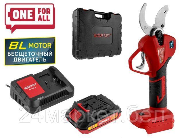 Секатор Wortex CBS 2535 ALL1 (с 1-им АКБ)