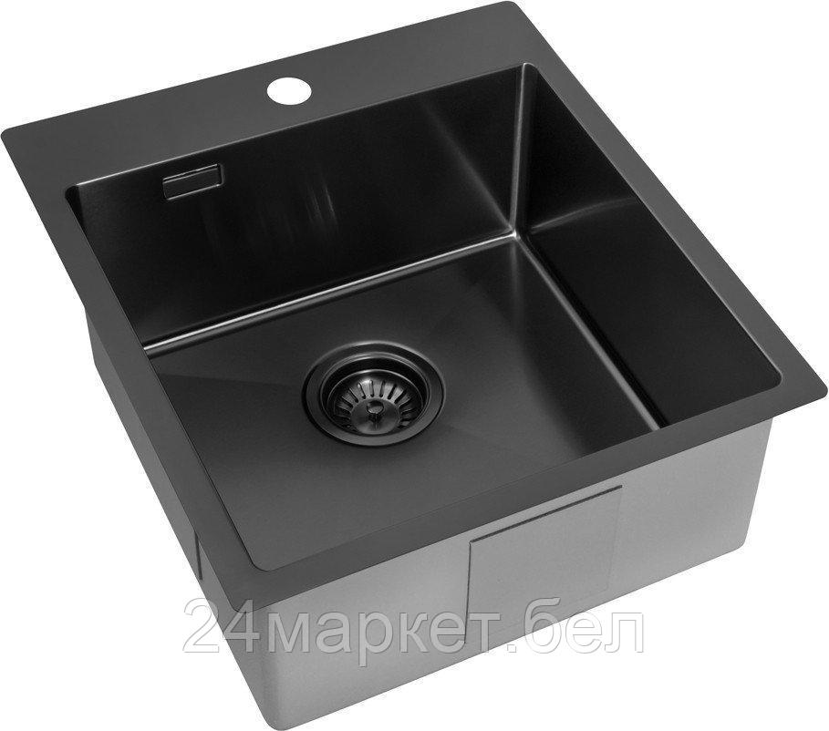 Кухонная мойка ZorG ZRE 4551 graphite