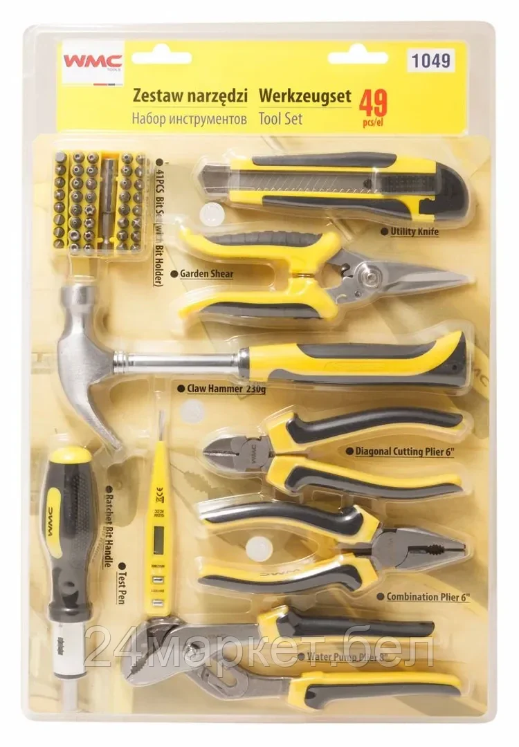 WMC TOOLS Набор инструментов 49 пр. WMC TOOLS 1049
