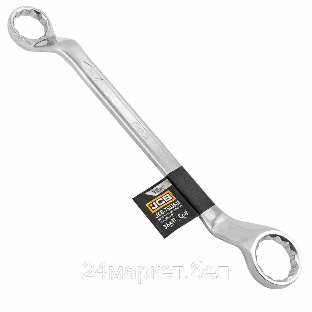 JCB-7583641 JCB Ключ накидной отогнутый на 45грд. 36х41мм