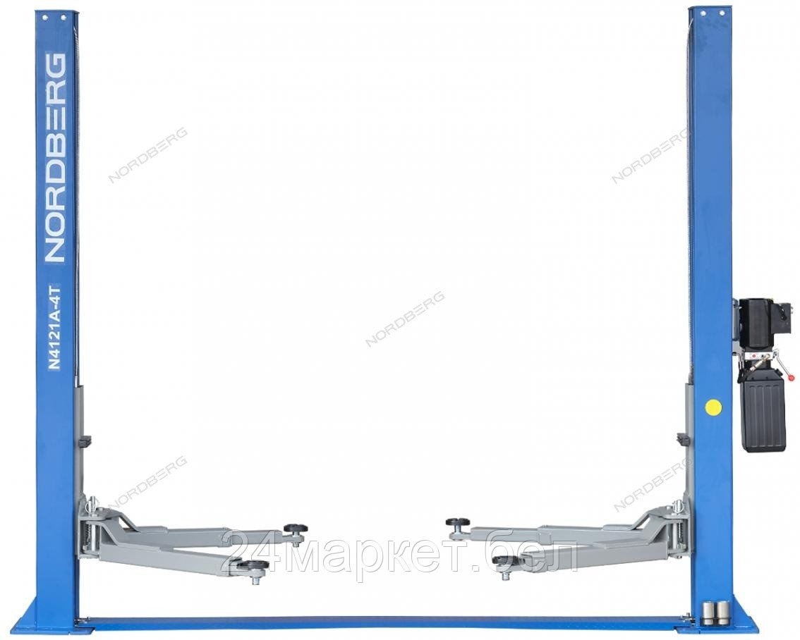 NORDBERG N4121A-4T_380 NORDBERG ПОДЪЕМНИК N4121A-4T_380V 2х стоечный электрогидравлич. 4т, ассиметричный
