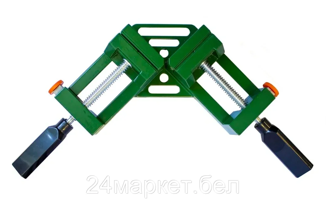 Струбцина винтовая угловая (2 зажима, max захват-70мм) Rock FORCE RF-38751