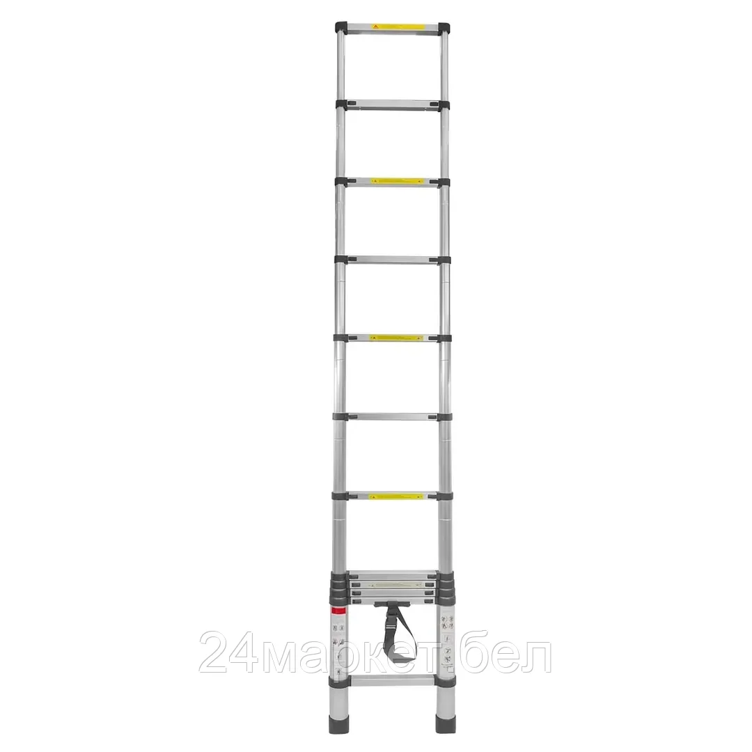 Лестница телескопическая односекционная 3.5м FORCEKRAFT BL-T350