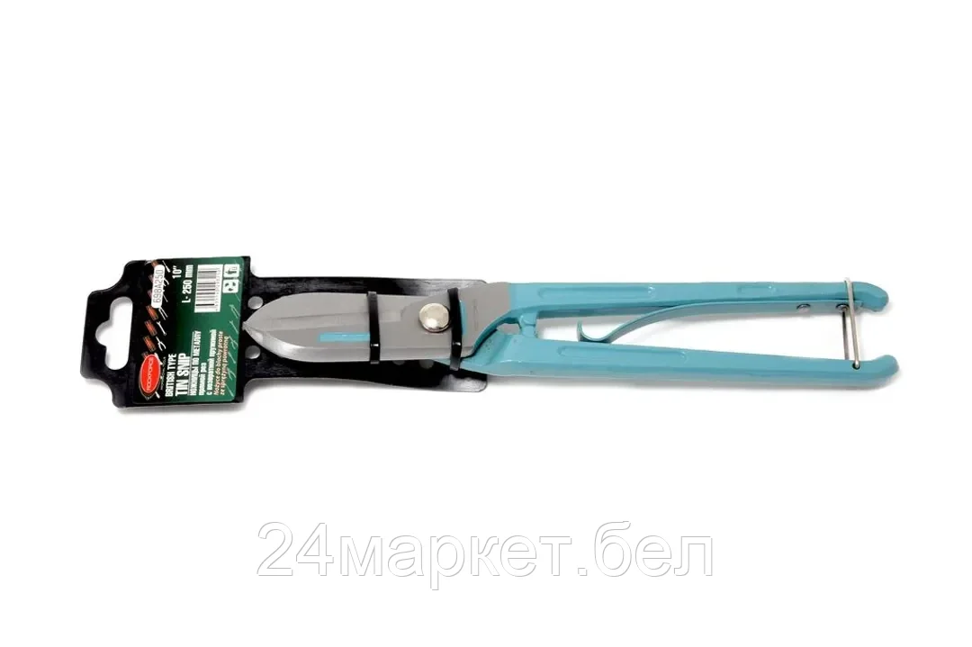 Ножницы по металлу "прямой рез" 12"-300мм, на пластиковом держателе Rock FORCE RF-698A300