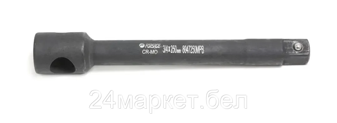 FORSAGE Удлинитель ударный 250мм с отверстием, 3/4" Forsage F-8047250MPB