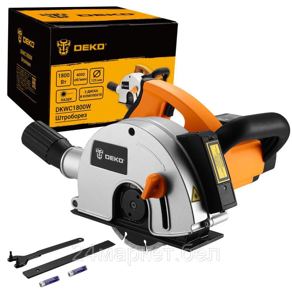 Штроборез Deko DKWC1800W