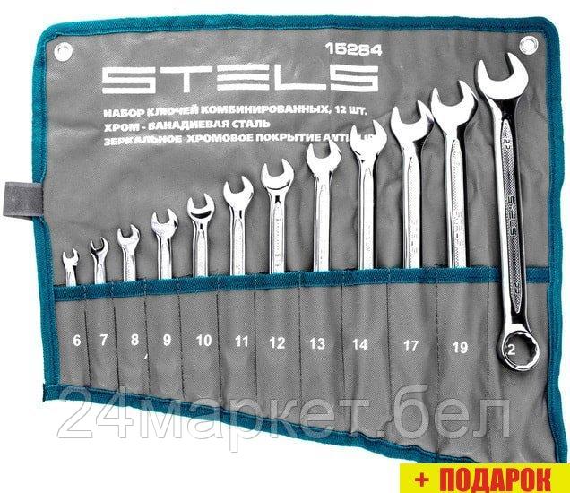 Набор ключей Stels 15284 (12 предметов)