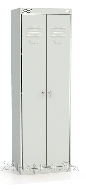 Metall ZAVOD УП-00017336 ШМУ 22-600 Шкаф металлический универсальный (корпус RAL7035, двери RAL7035, замок повышенной секретн