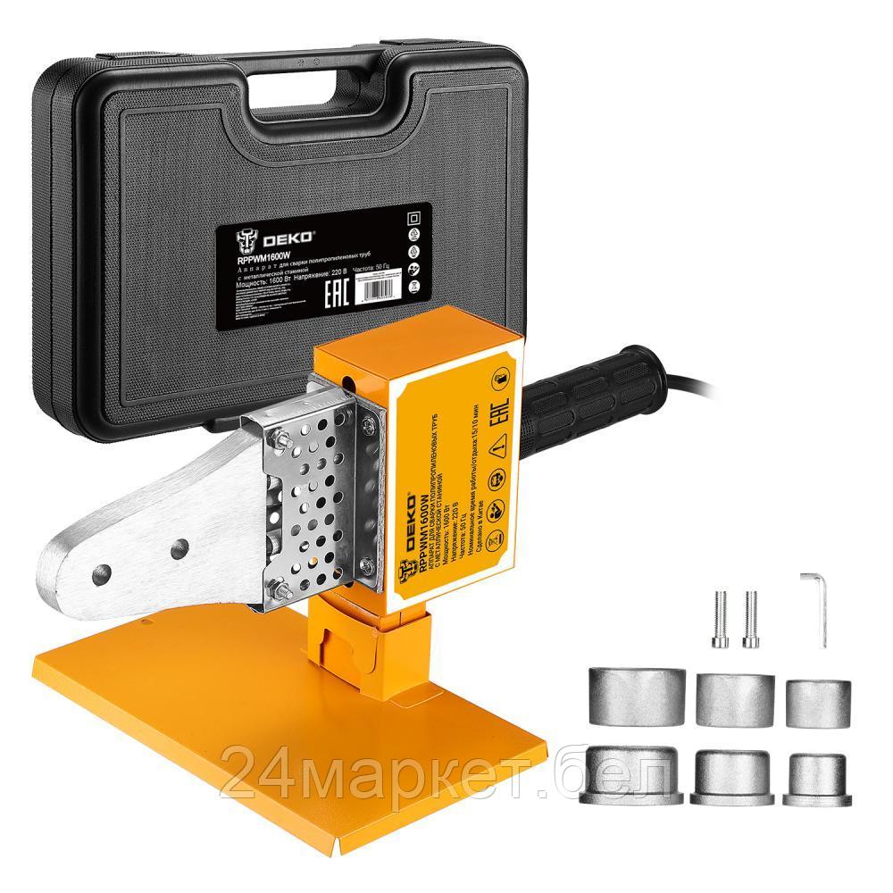 Аппарат для сварки труб Deko RPPWM1600W 083-3008