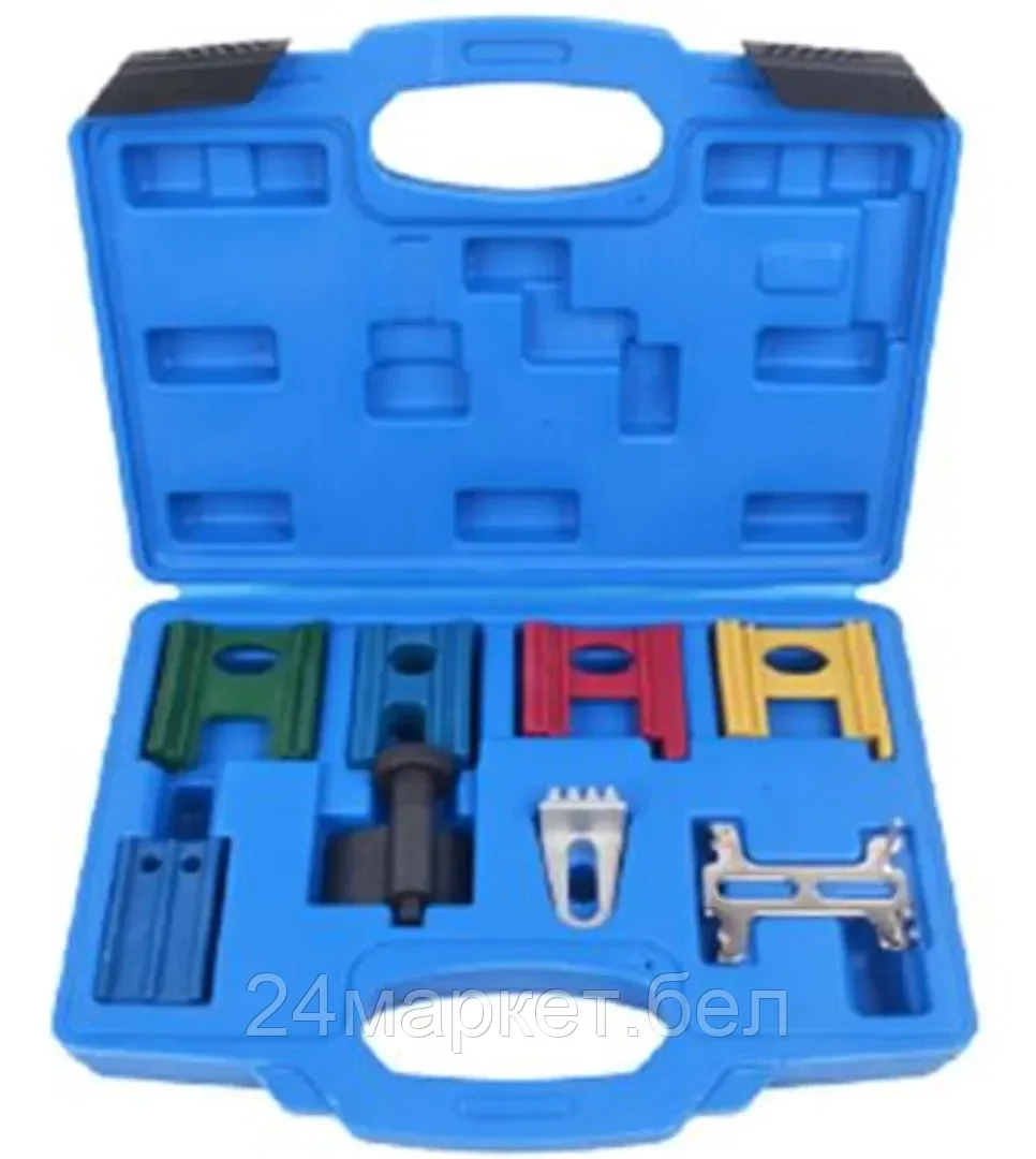 Rock FORCE Набор фиксаторов для обслуживания двигателя CITROEN,PEUGEOT,FIAT,/SUZU,ROVER,SAAB (8пр.)в кейсе. Rock FORCE RF-908G4