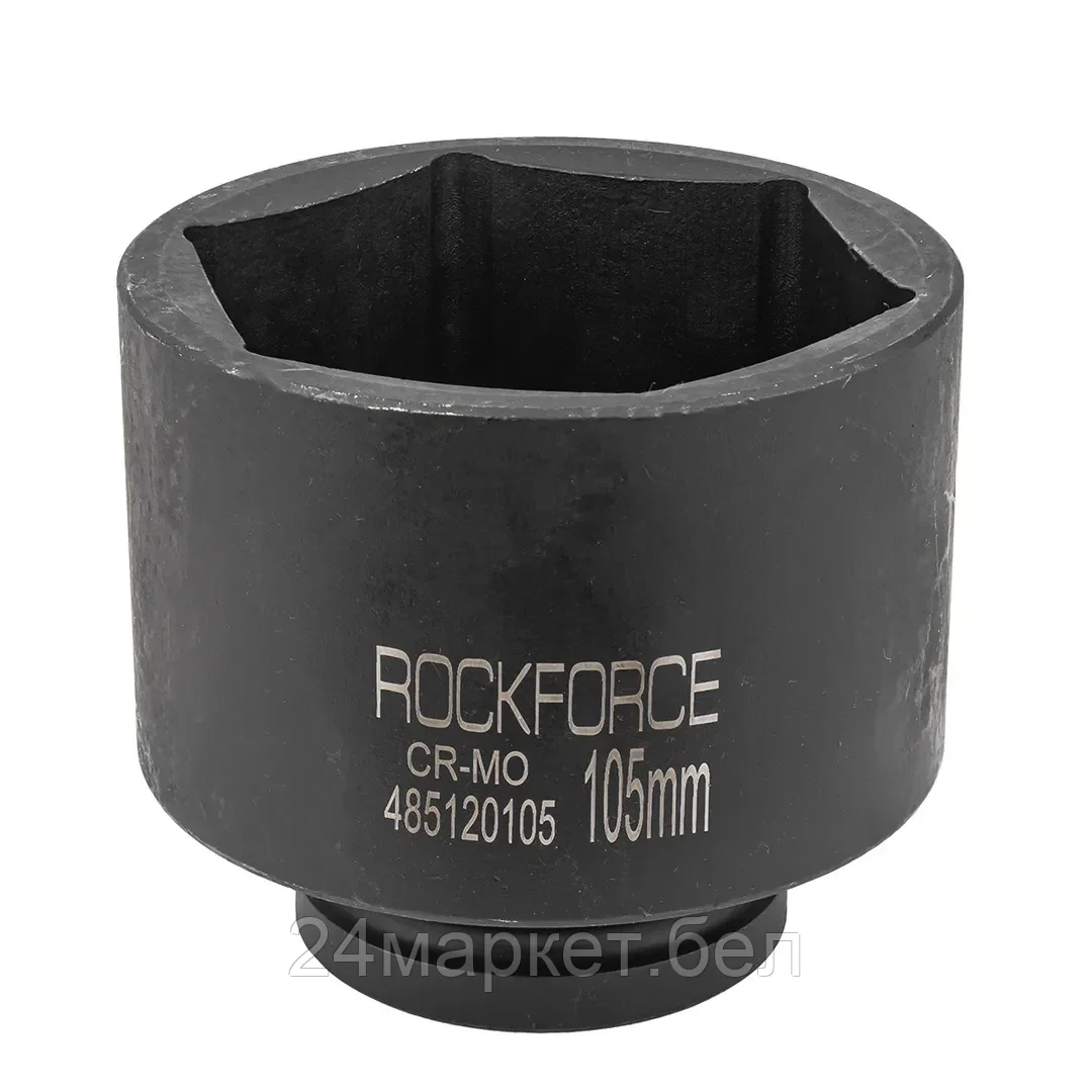 RF-485120105 RockFORCE Головка ударная глубокая 1", 105мм (6гр.)