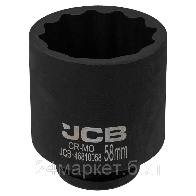 JCB-46810058 JCB Головка ударная глубокая 3/4", 58мм (12гр.)
