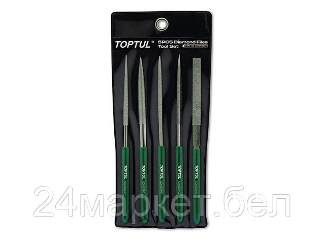 Набор напильников Toptul GNBA0501 (5 предметов)