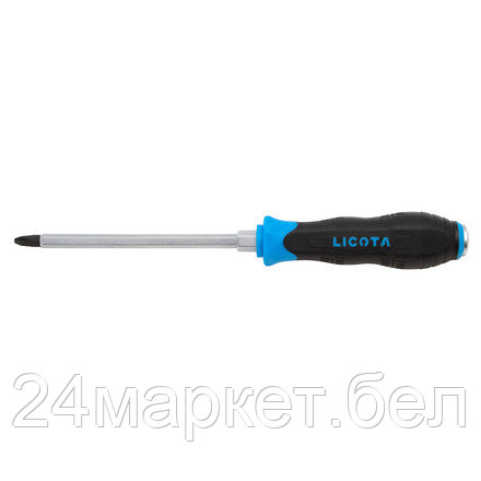 Licota ASD-351002 Отвертка усиленная цельнометаллическая PH2, 100 мм, ASD-351002