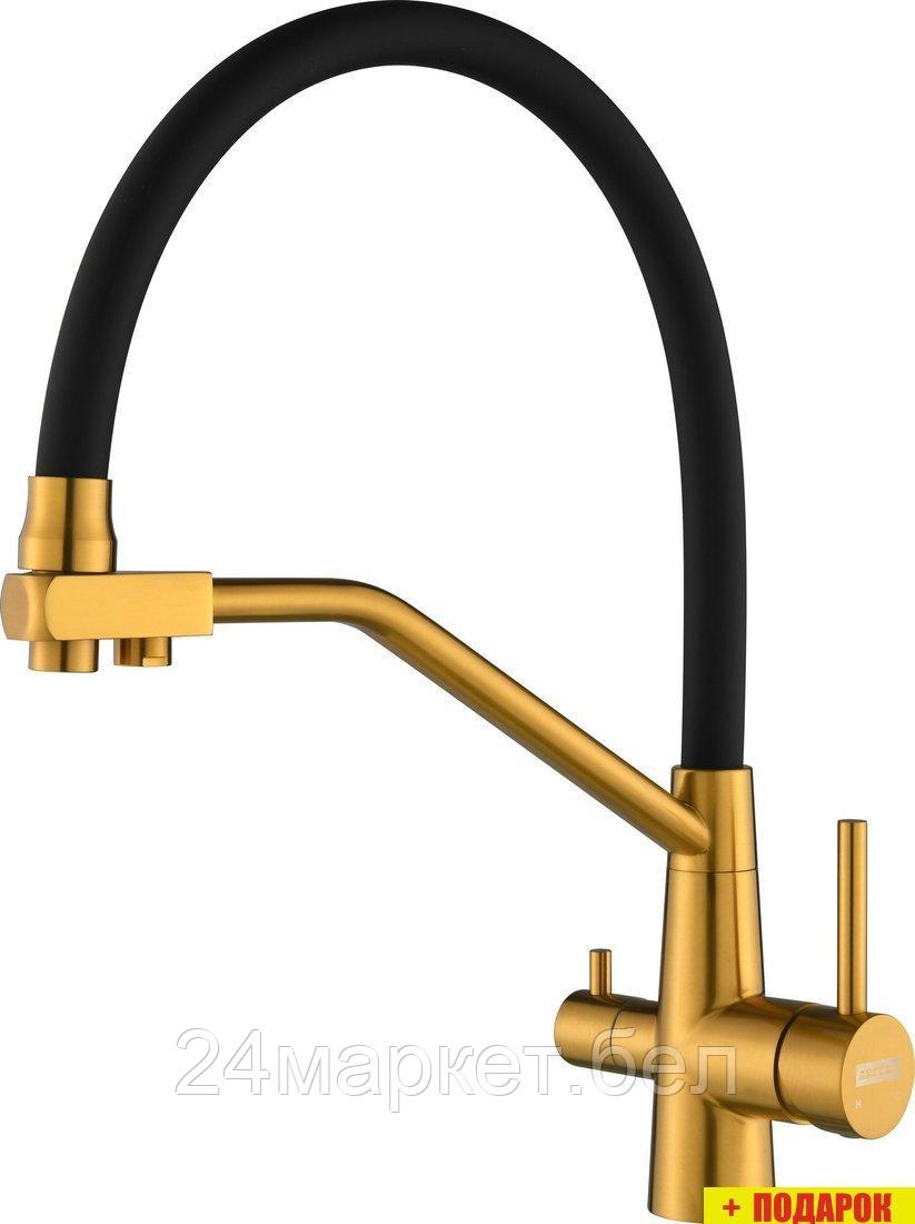 Смеситель ARFEKA Japeto (золотой PVD)