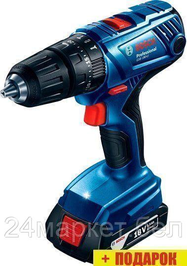 Дрель-шуруповерт Bosch GSB 180-LI Professional 06019F8307 (с 2-мя АКБ, кейс)