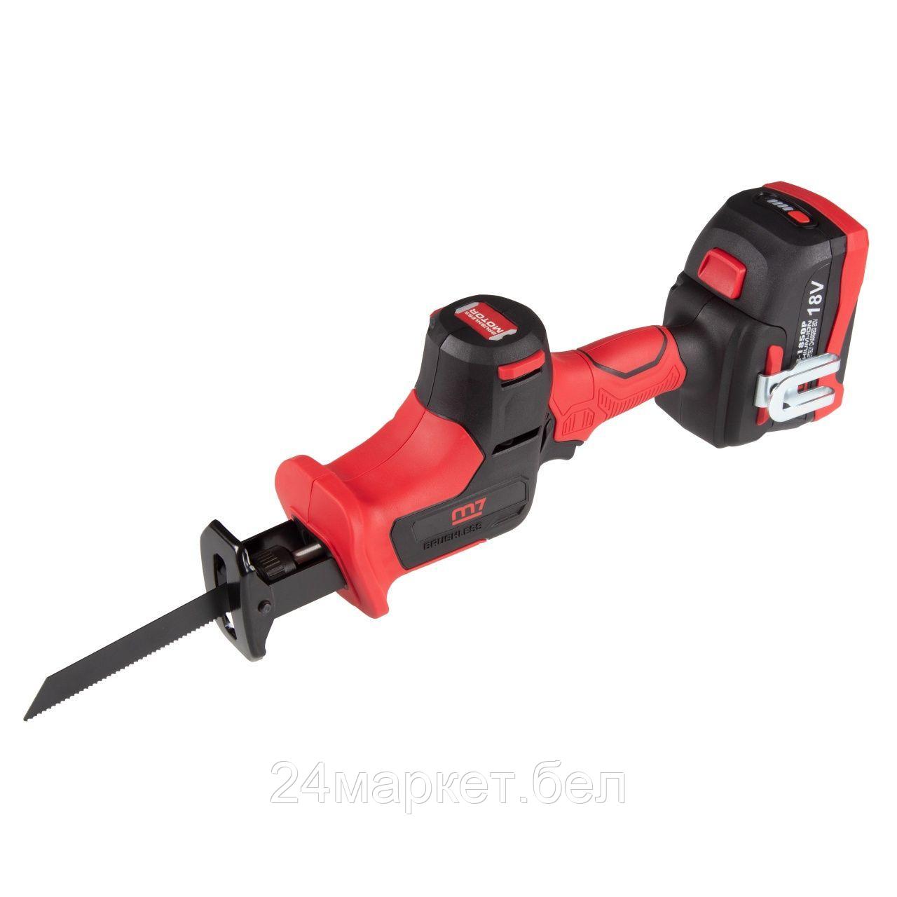 MIGHTY SEVEN DRS-102 MIGHTY SEVEN Аккумуляторная пила сабельная 18 В, без аккумулятора и ЗУ, DRS-102